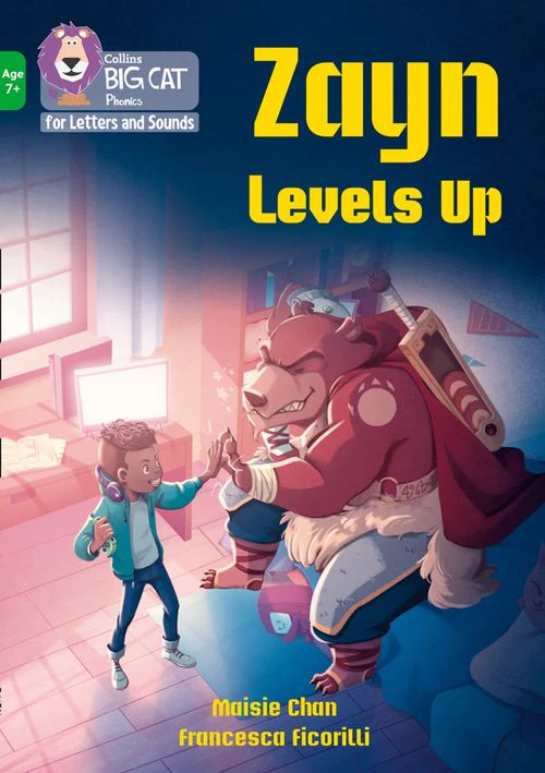 Collins Big Cat Phonics for Letters and Sounds – Age 7+ - Zayn Levels Up: Band 05/Green