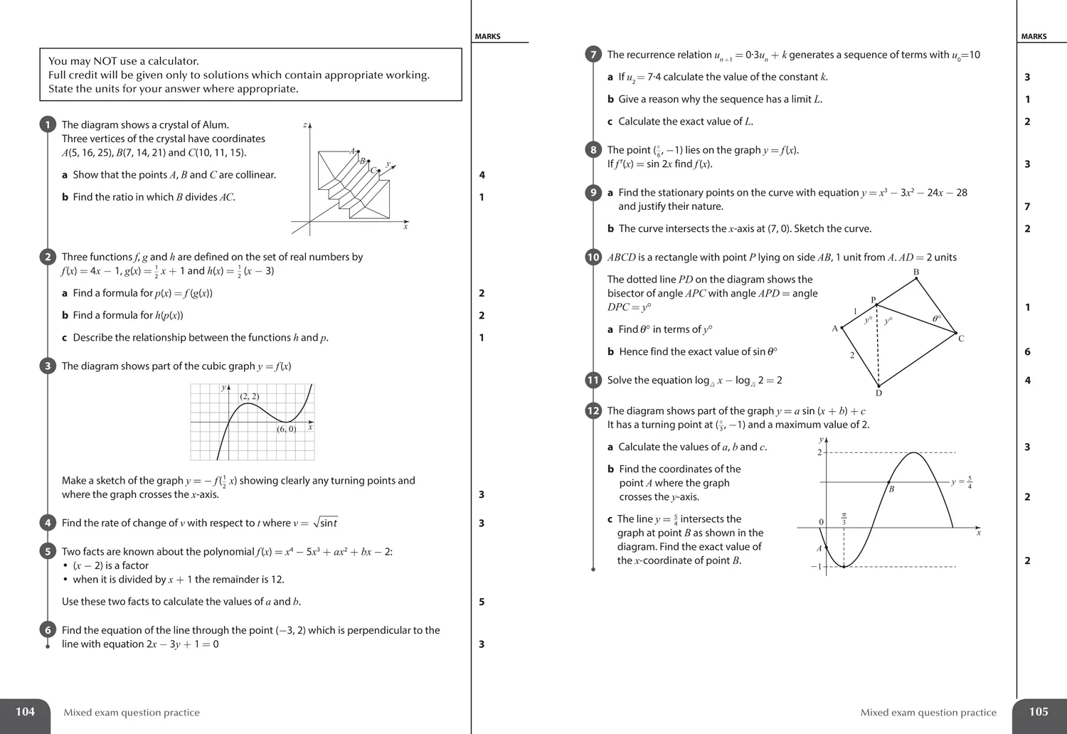 Leckie Practice Workbook - Higher Maths: Practise and Learn SQA Exam Topics - Image 4