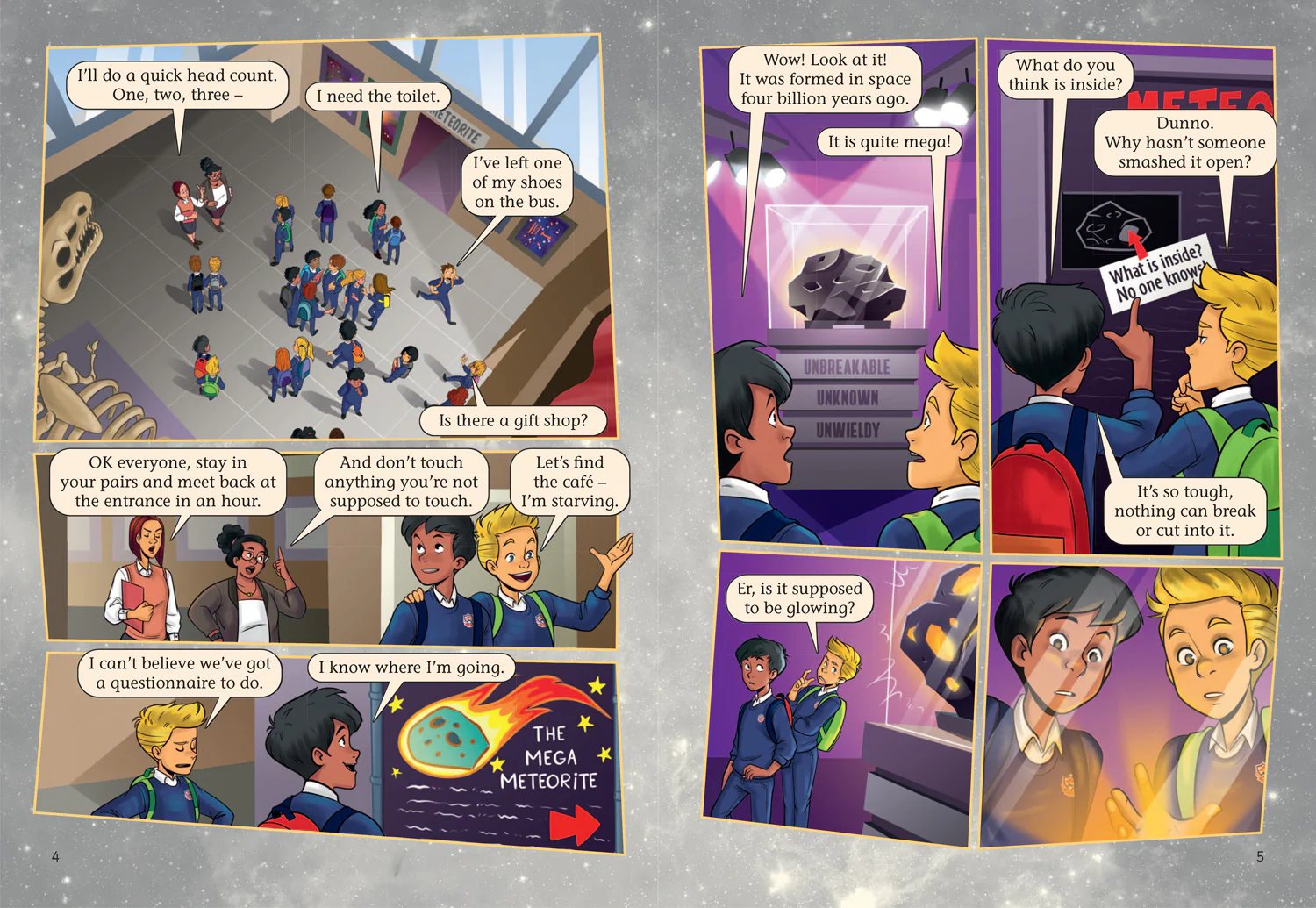 Collins Big Cat - Shinoy and the Chaos Crew Mission: Mega Meteorite: Band 09/Gold - Image 2