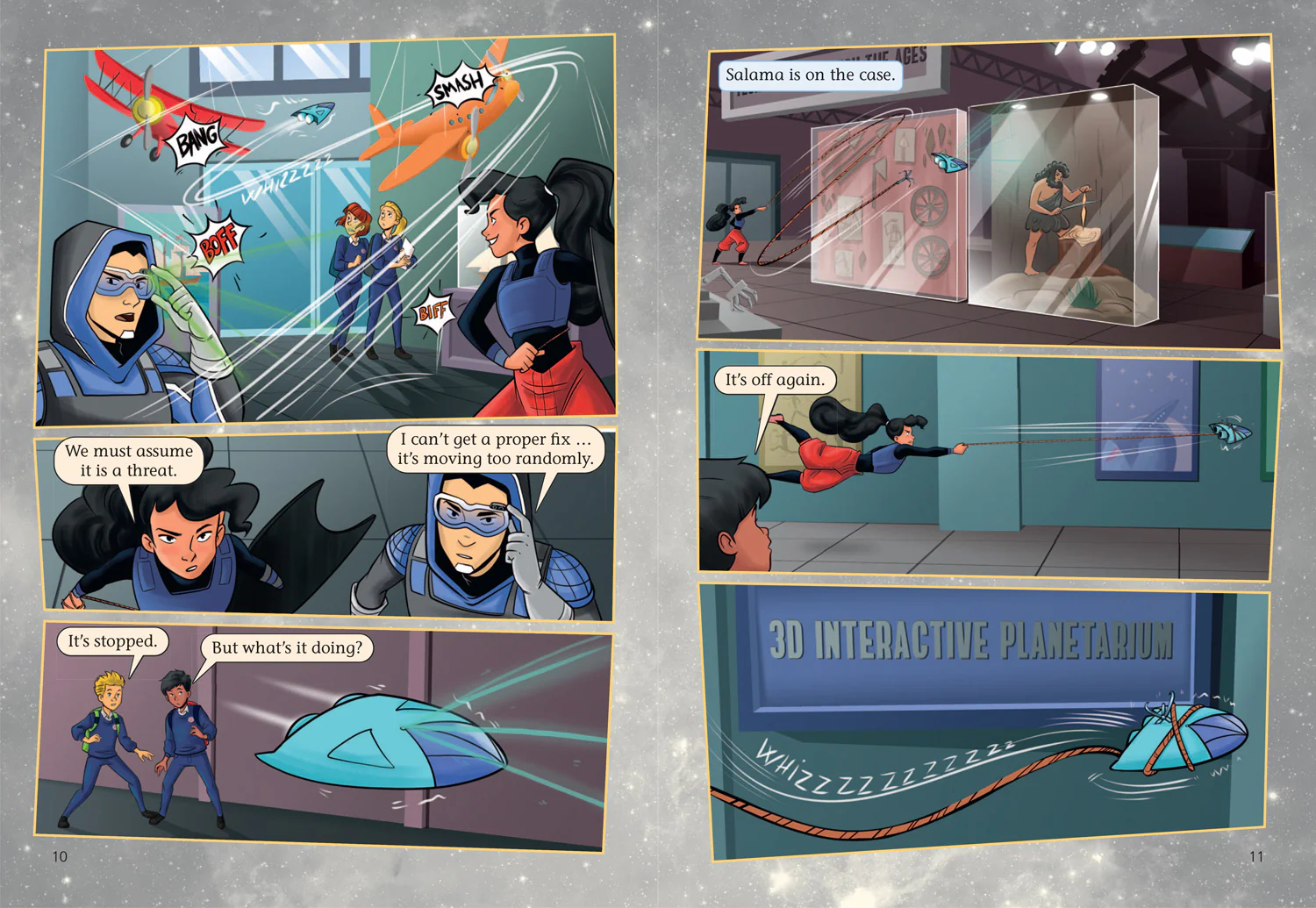 Collins Big Cat - Shinoy and the Chaos Crew Mission: Mega Meteorite: Band 09/Gold - Image 3