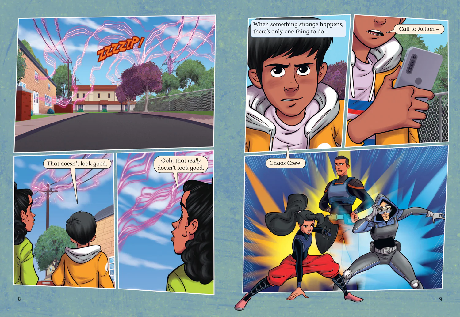 Collins Big Cat - Shinoy and the Chaos Crew Mission: Colour Chaos: Band 10/White - Image 2