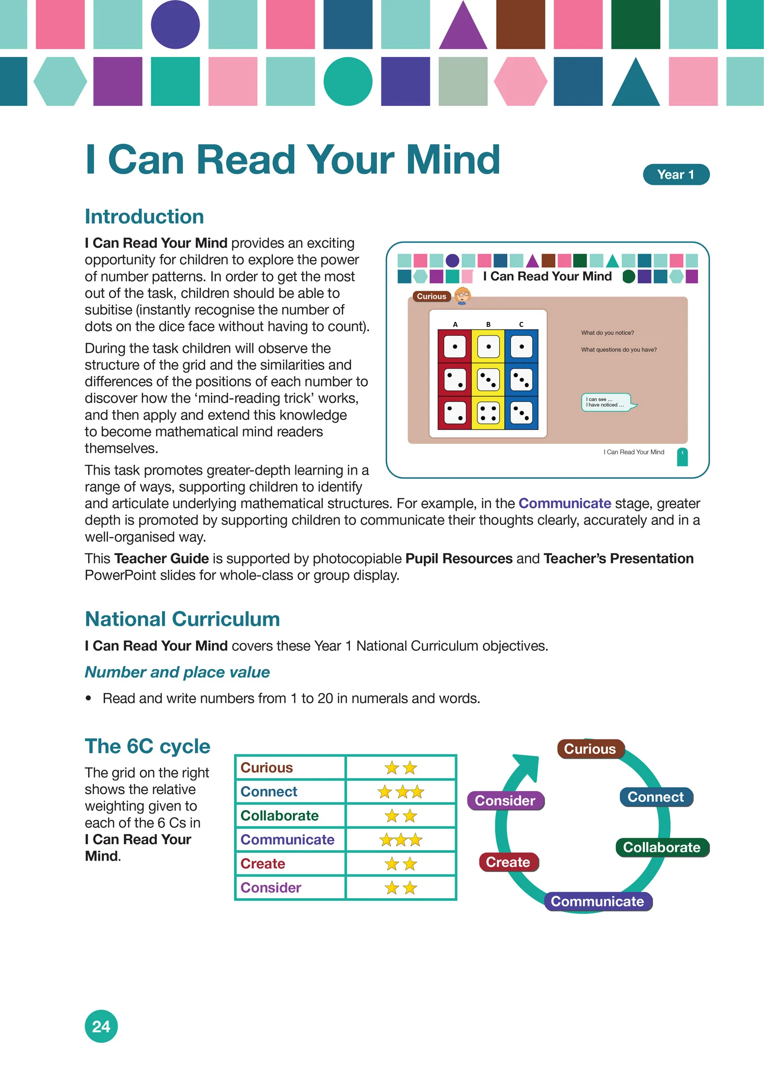 Herts for Learning - Greater Depth Maths Teacher Guide Key Stage 1 - Image 3