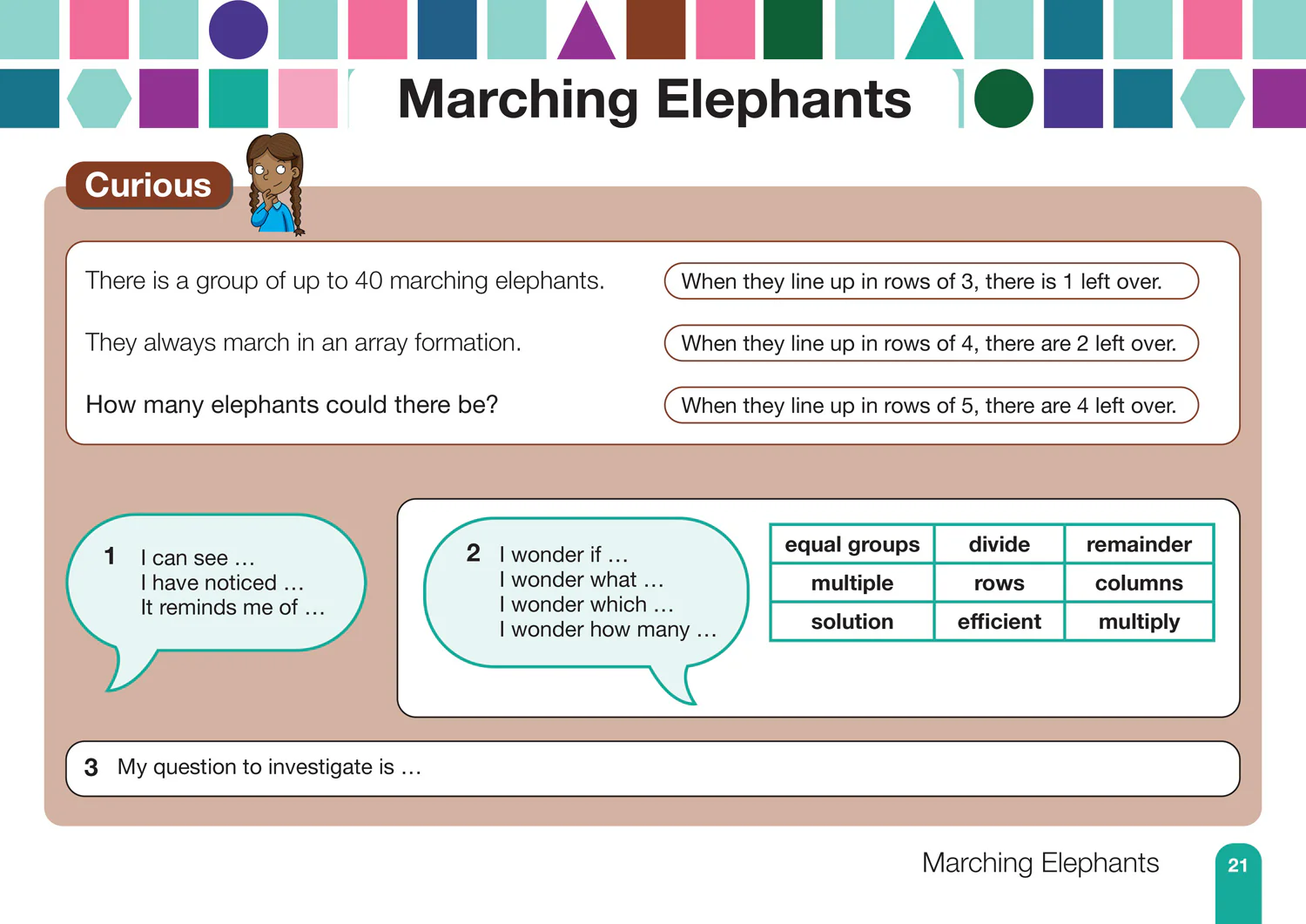 Herts for Learning - Greater Depth Maths Pupil Resource Pack Lower Key Stage 2 - Image 6