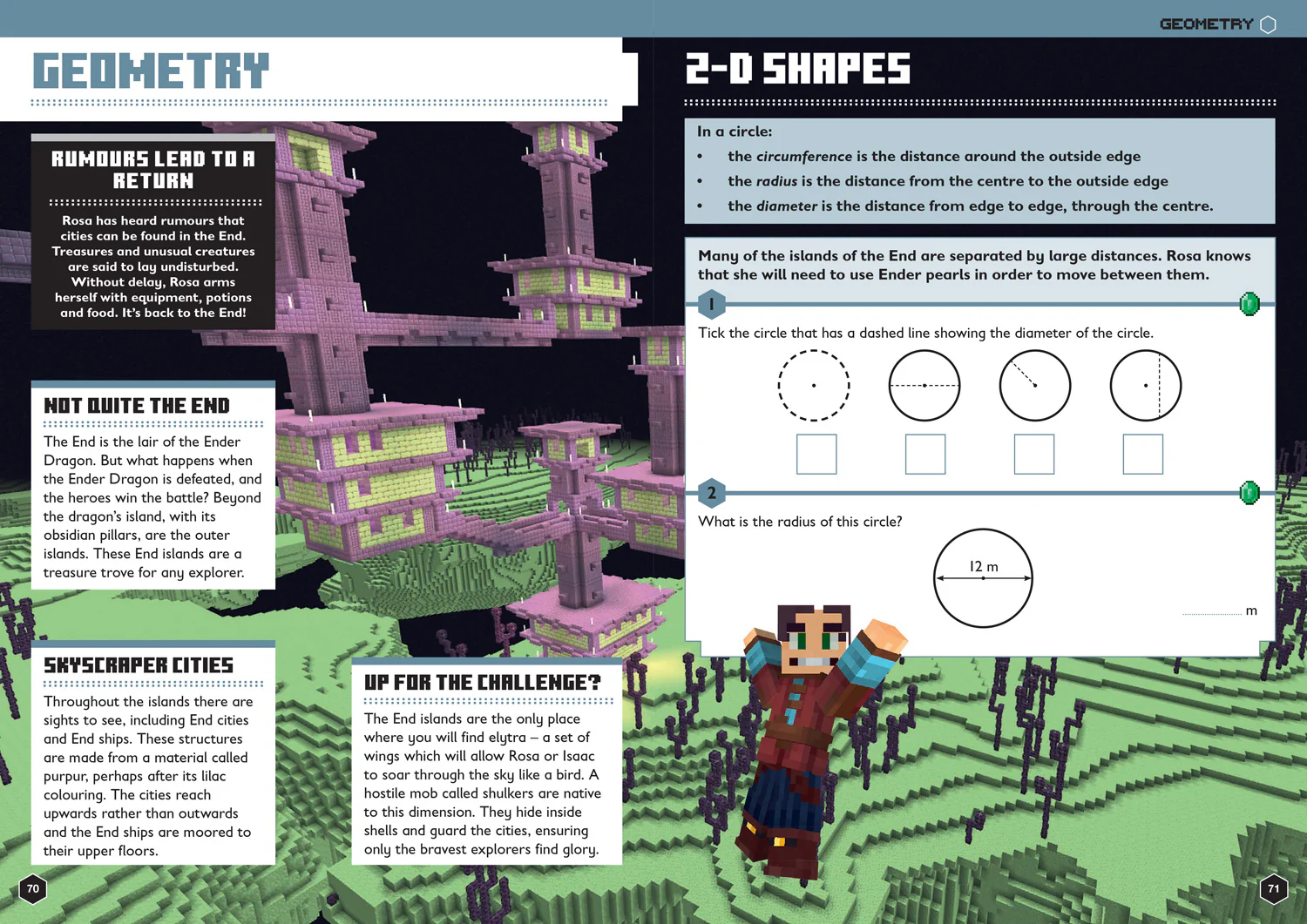 Minecraft Education - Minecraft Maths Ages 10-11: Official Workbook - Image 3