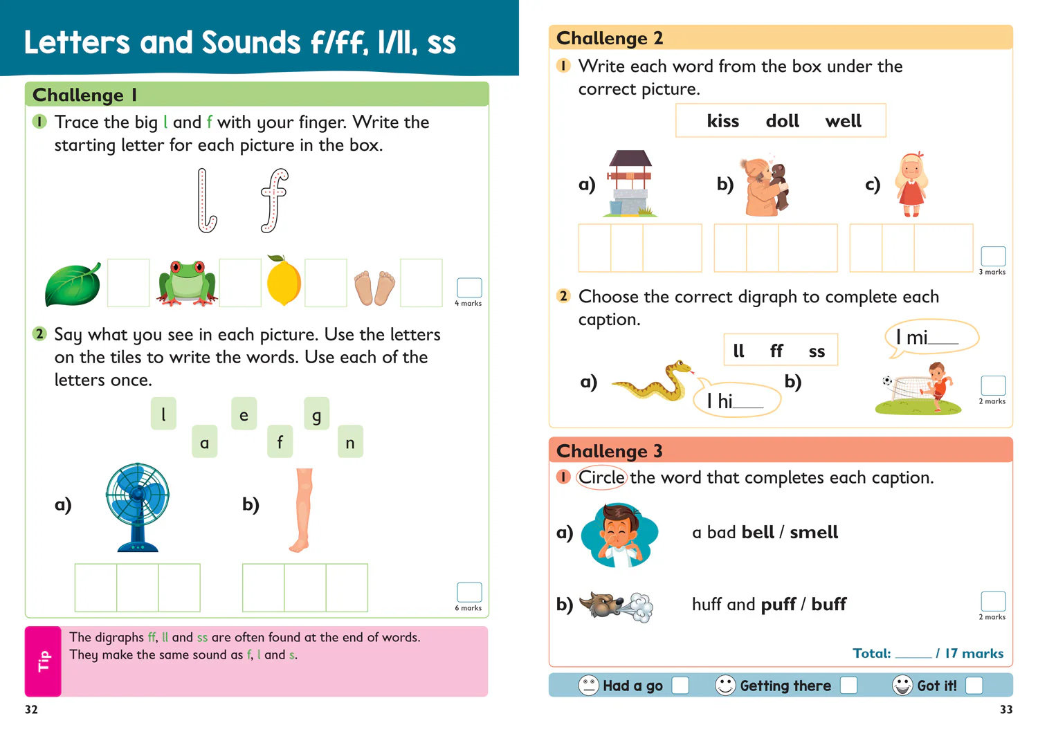 Collins Early Years Practice - Reception Phonics Targeted Practice Workbook: Covers Letters and Sounds Phases 1 – 4 - Image 4
