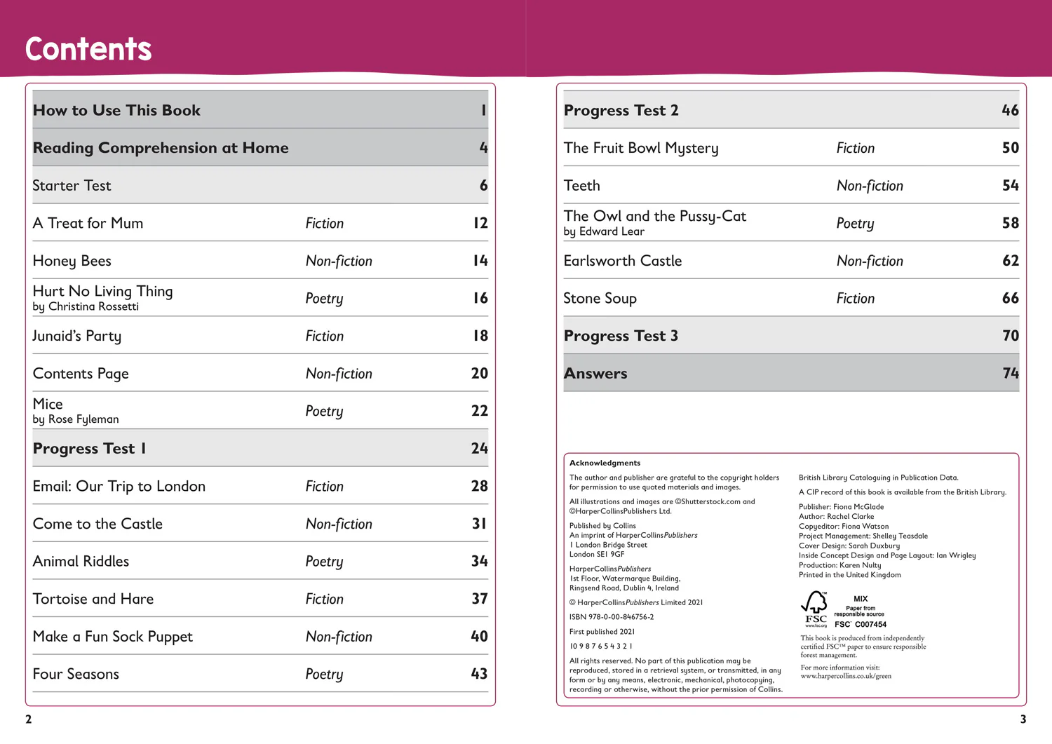 Collins KS1 Practice - Year 2 Reading Comprehension Targeted Practice Workbook: Ideal for use at home - Image 2