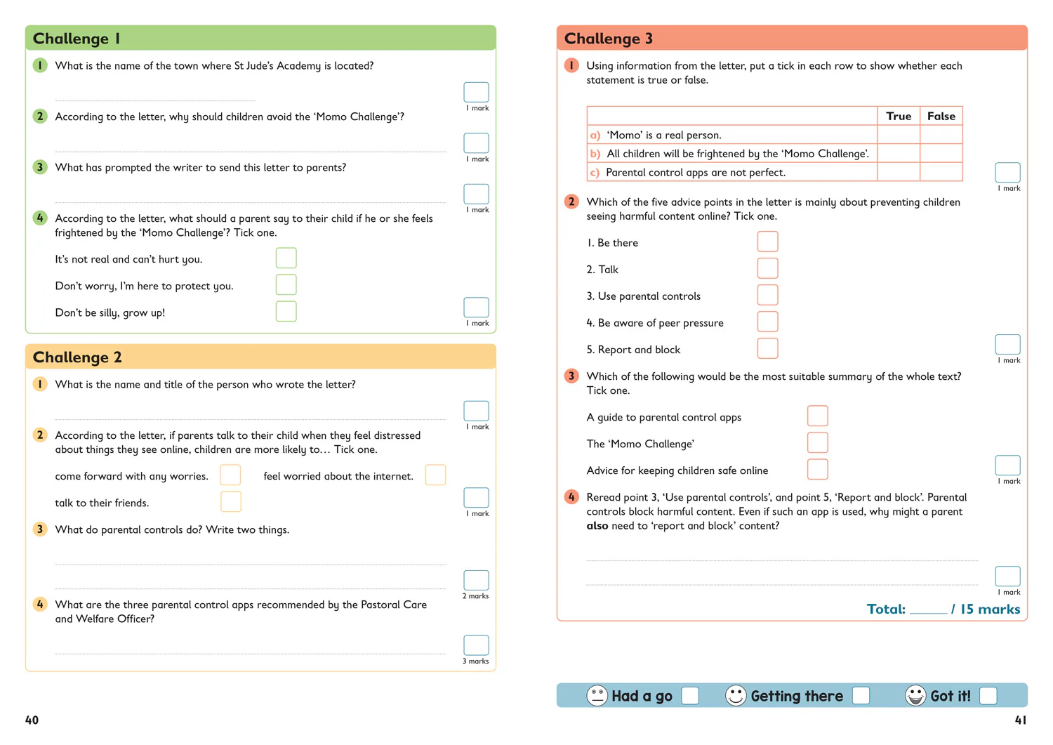 Collins KS2 SATs Practice - Year 6 Reading Comprehension SATs Targeted Practice Workbook: for the 2026 tests - Image 5