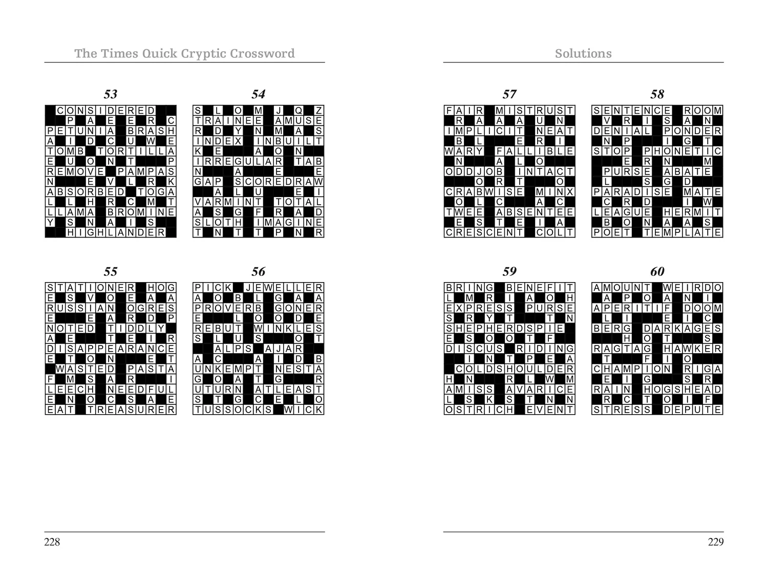 The Times Crosswords - The Times Quick Cryptic Crossword Book 7: 100 world-famous crossword puzzles - Image 3