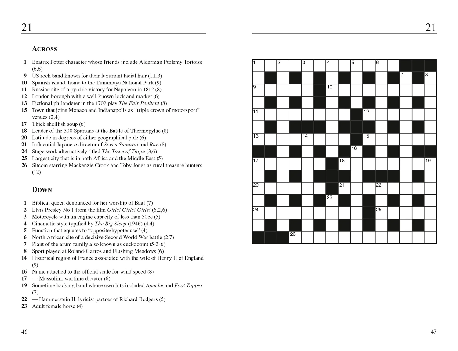 The Times Crosswords - The Times General Knowledge Crossword Book 1: 80 general knowledge crossword puzzles