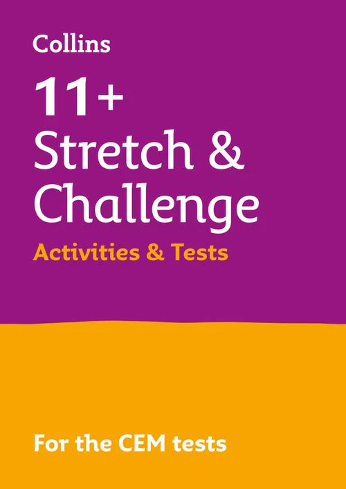 Collins 11+ - 11+ Stretch and Challenge Activities and Tests: For the 2026 CEM Tests