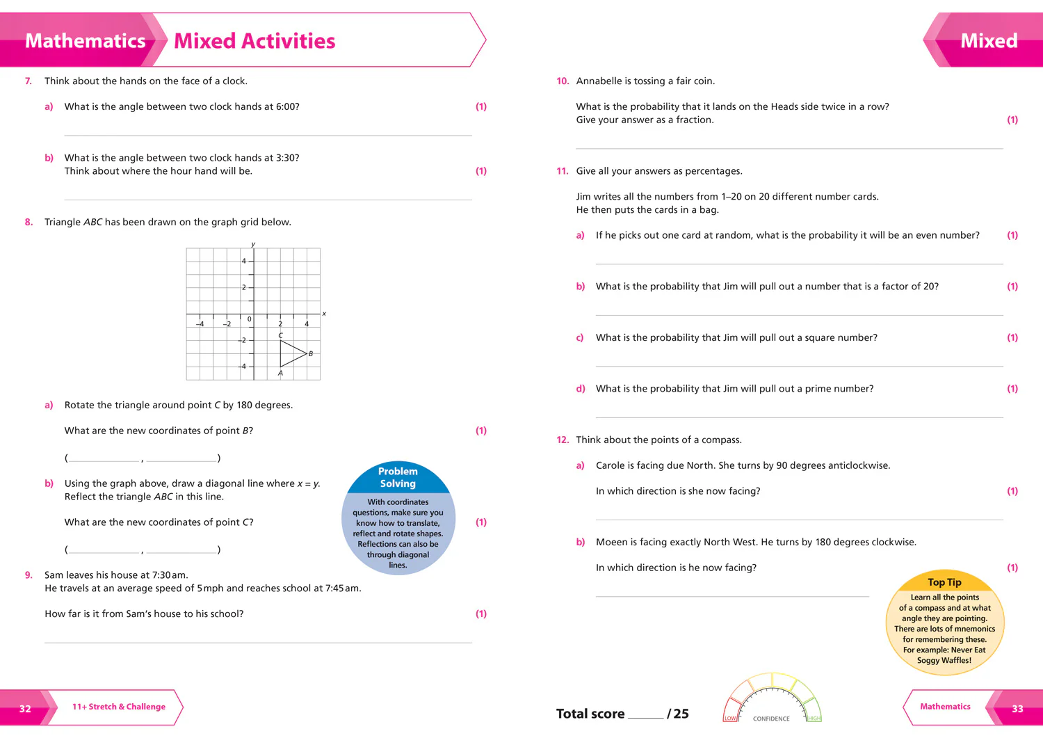 Collins 11+ - 11+ Stretch and Challenge Activities and Tests: For the 2026 GL Assessment Tests - Image 3