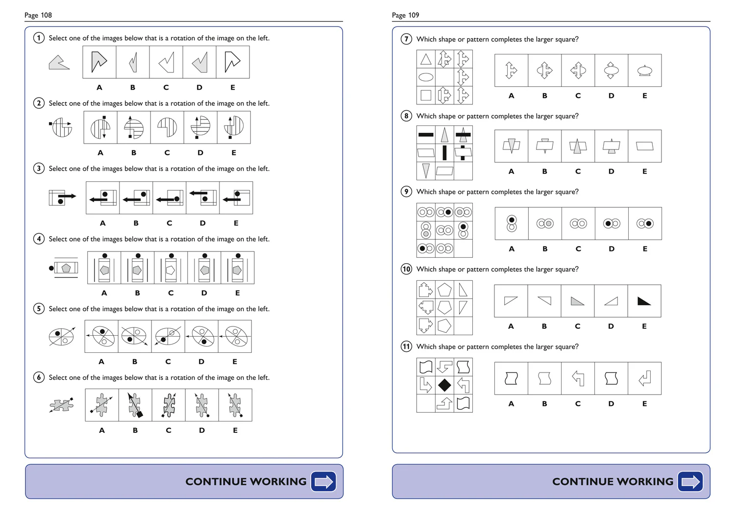 Collins 11+ - 11+ Verbal Reasoning, Non-Verbal Reasoning, English & Maths Practice Papers Book 2 (Bumper Book with 4 sets of tests): For the 2026 CEM Tests - Image 4