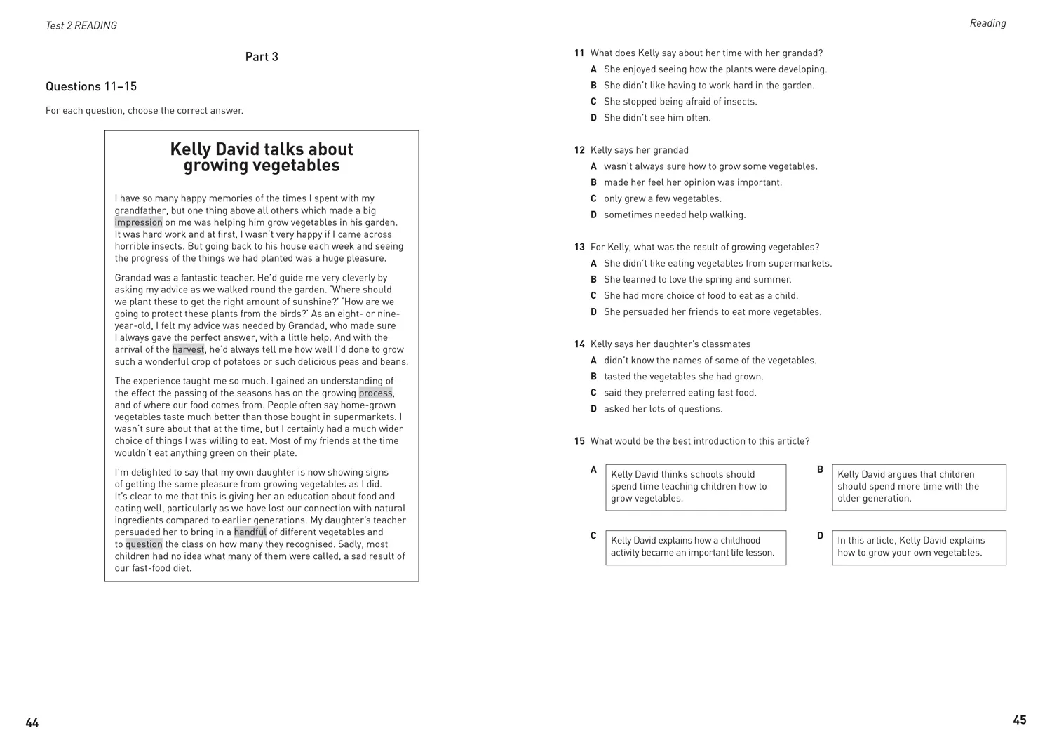 Collins Cambridge English - Practice Tests for B1 Preliminary for Schools (PET) (Volume 2): (First edition) - Image 3