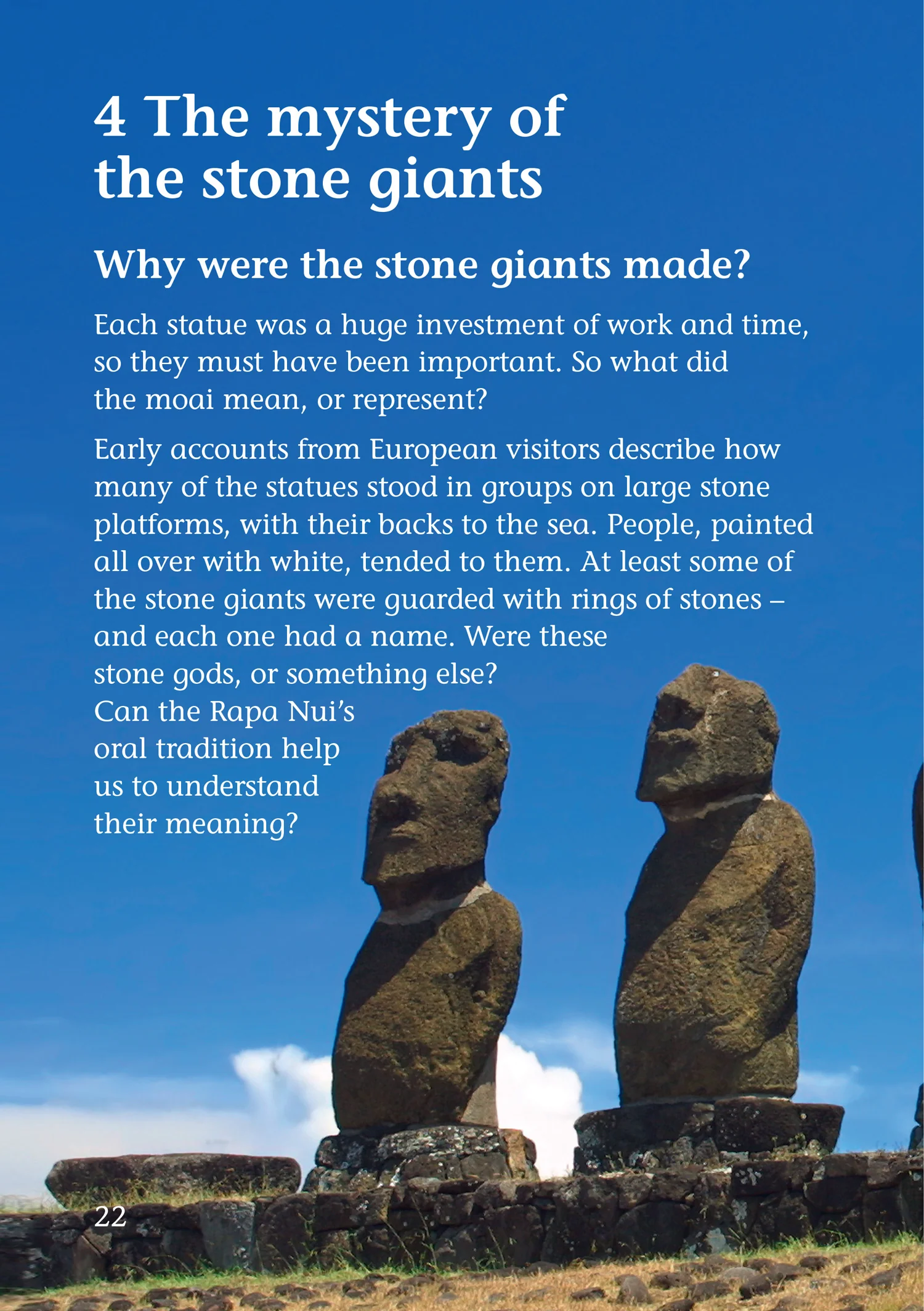 Collins Big Cat - The Secrets of Easter Island: Band 11+/Lime Plus - Image 4