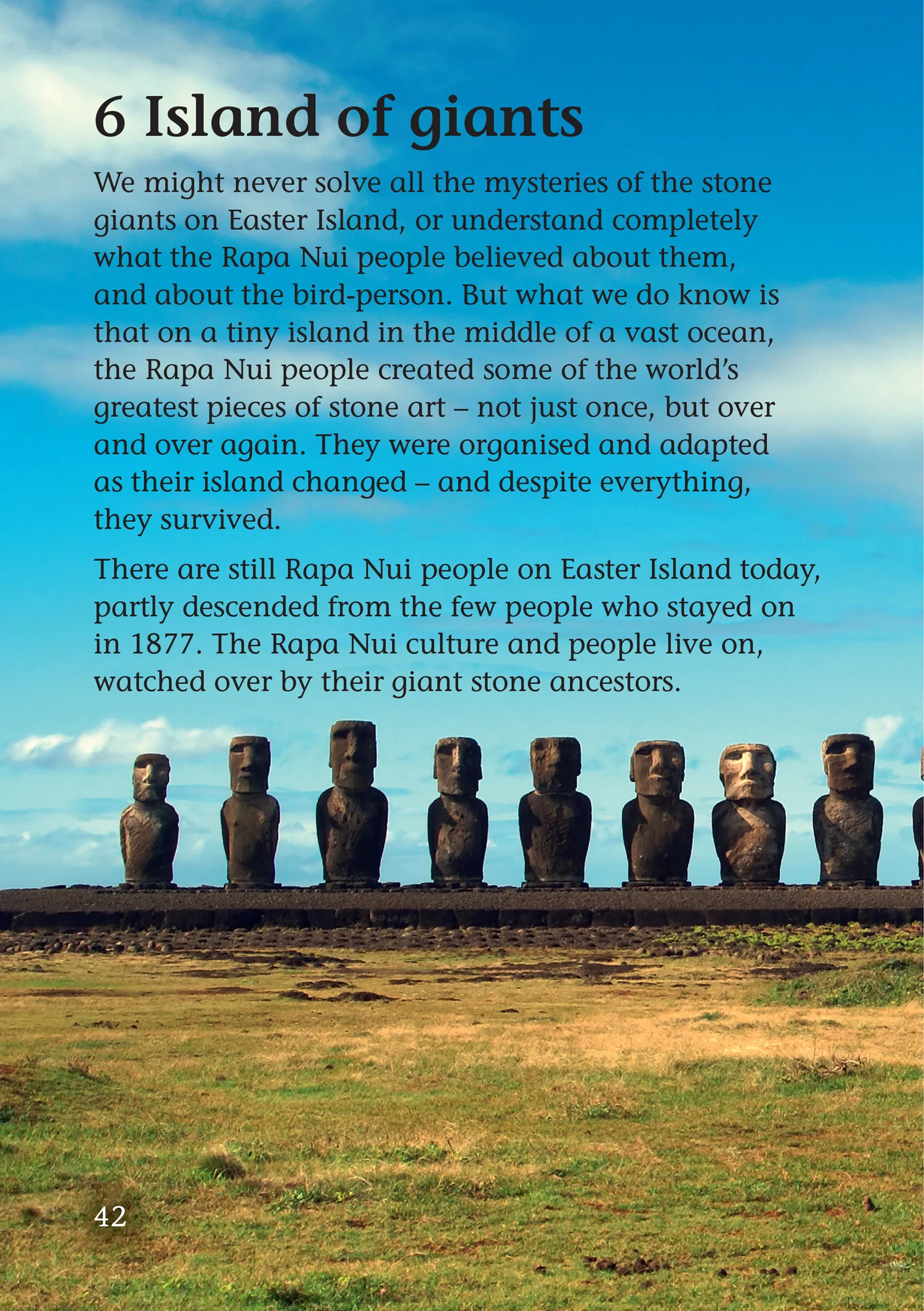 Collins Big Cat - The Secrets of Easter Island: Band 11+/Lime Plus - Image 6