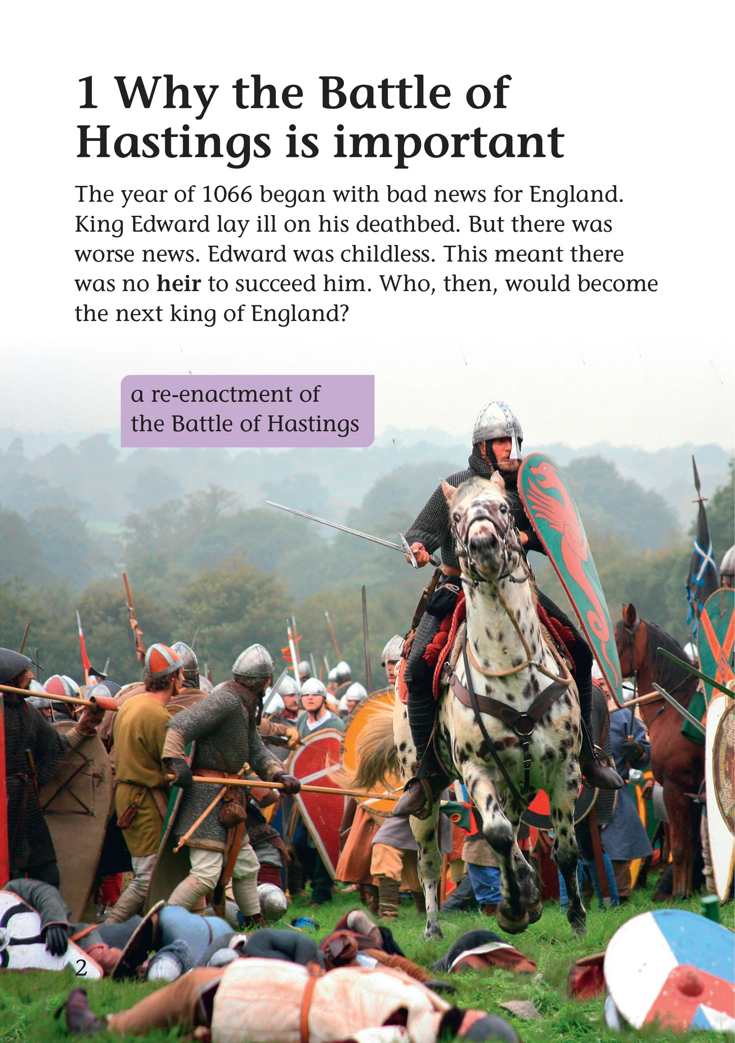 Collins Big Cat - The Battle of Hastings: Band 11+/Lime Plus - Image 2