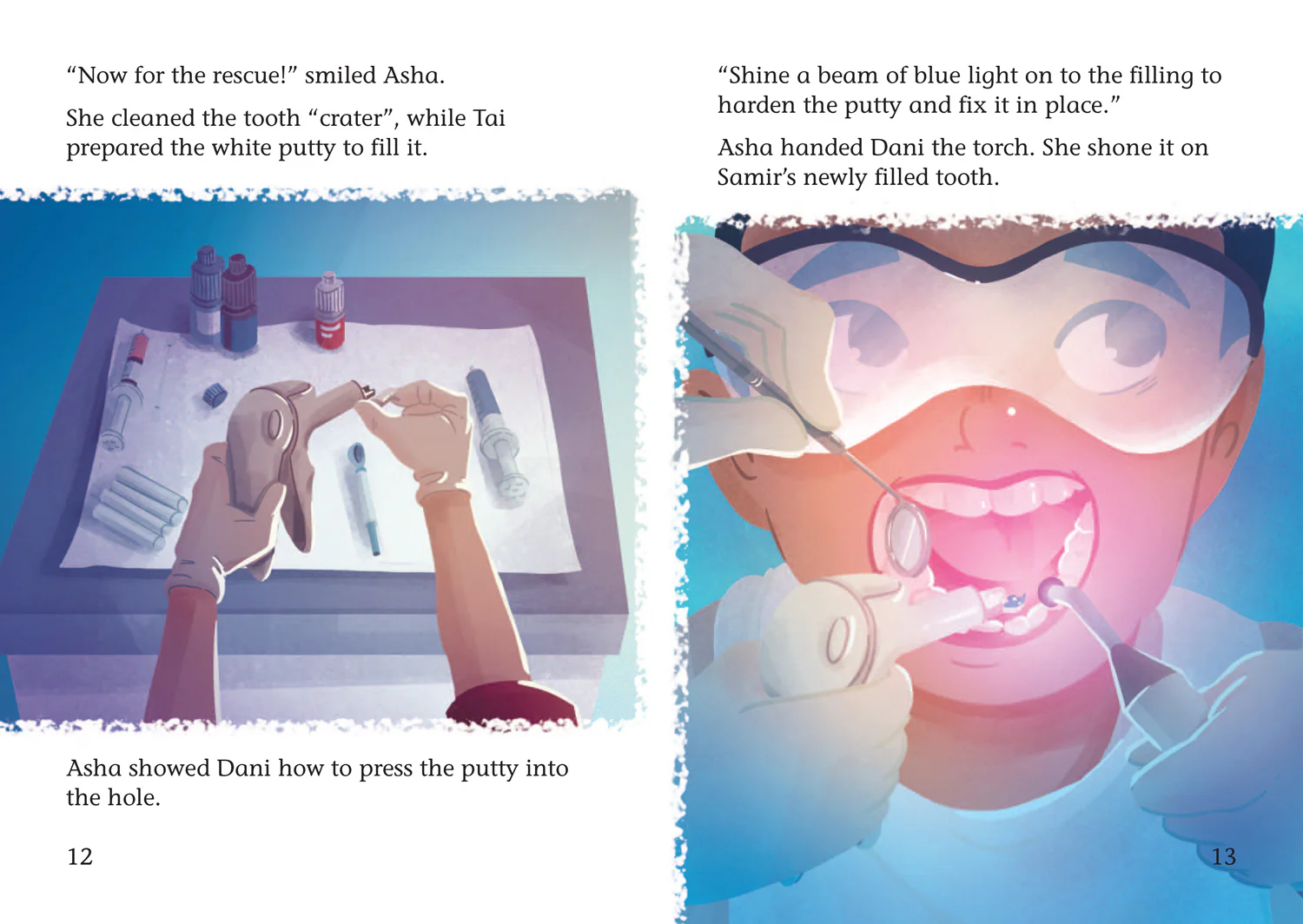 Collins Big Cat - Dani Binns: Dazzling Dentist: Band 08/Purple - Image 3