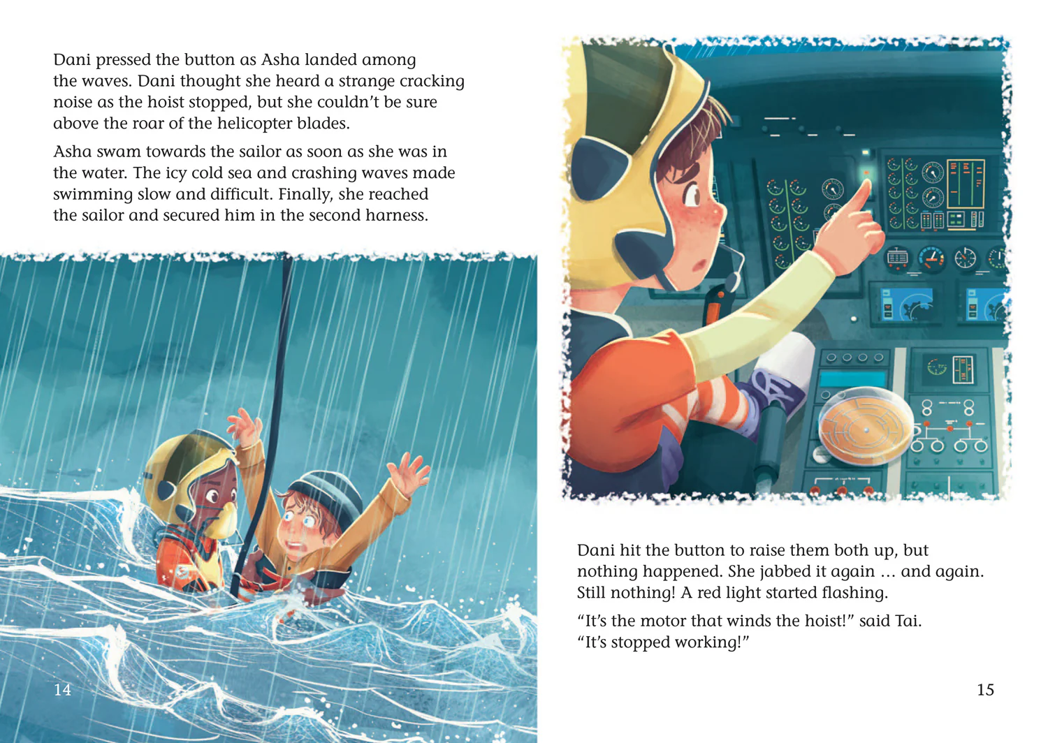 Collins Big Cat - Dani Binns: Heroic Helicopter Pilot: Band 11/Lime - Image 3