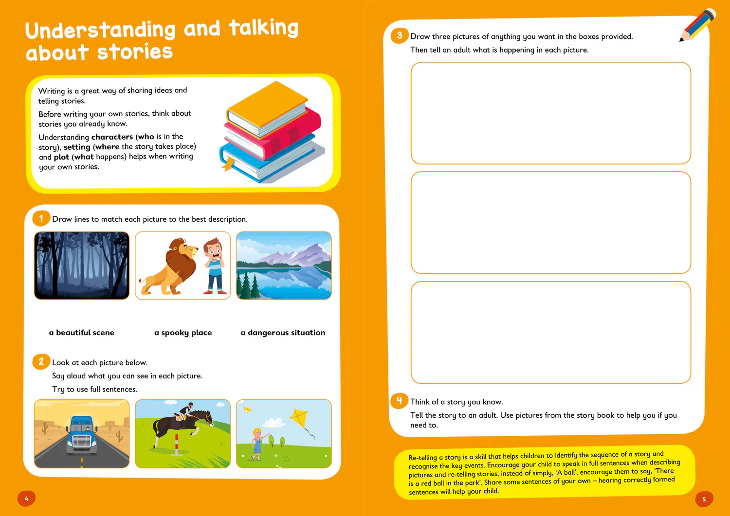 Collins Easy Learning KS1 - Story Writing Activity Book Ages 5-7 - Image 3