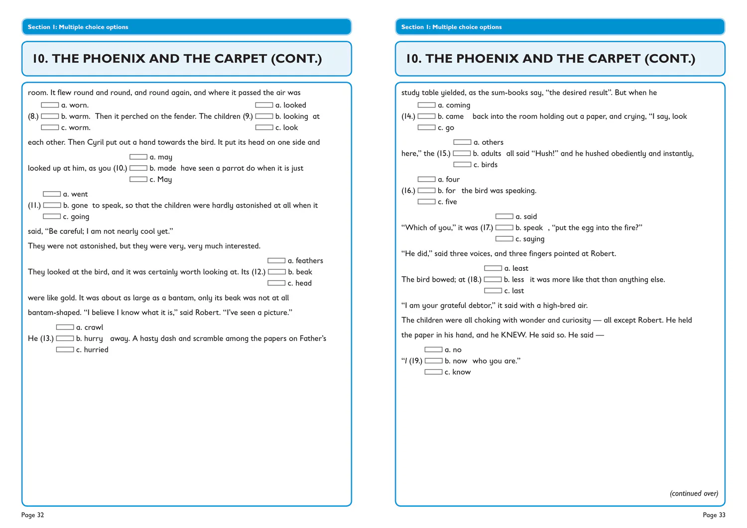 Collins 11+ - 11+ Verbal Reasoning Cloze Support and Practice Workbook: For the 2026 CEM tests - Image 3