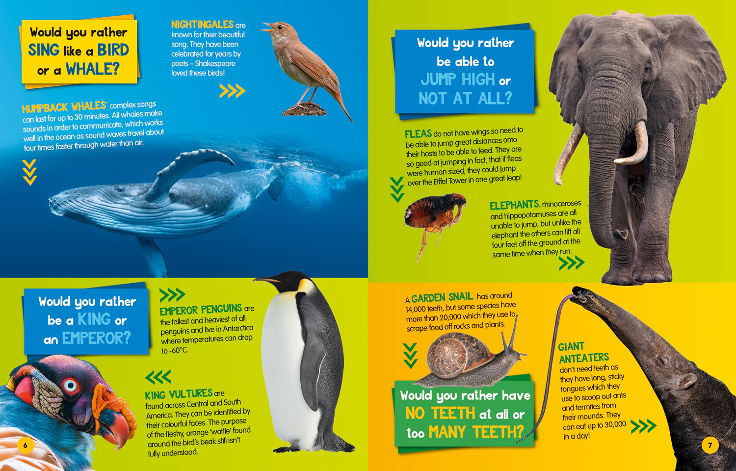 National Geographic Kids - Would you rather? Animals: A fun-filled family game book - Image 3