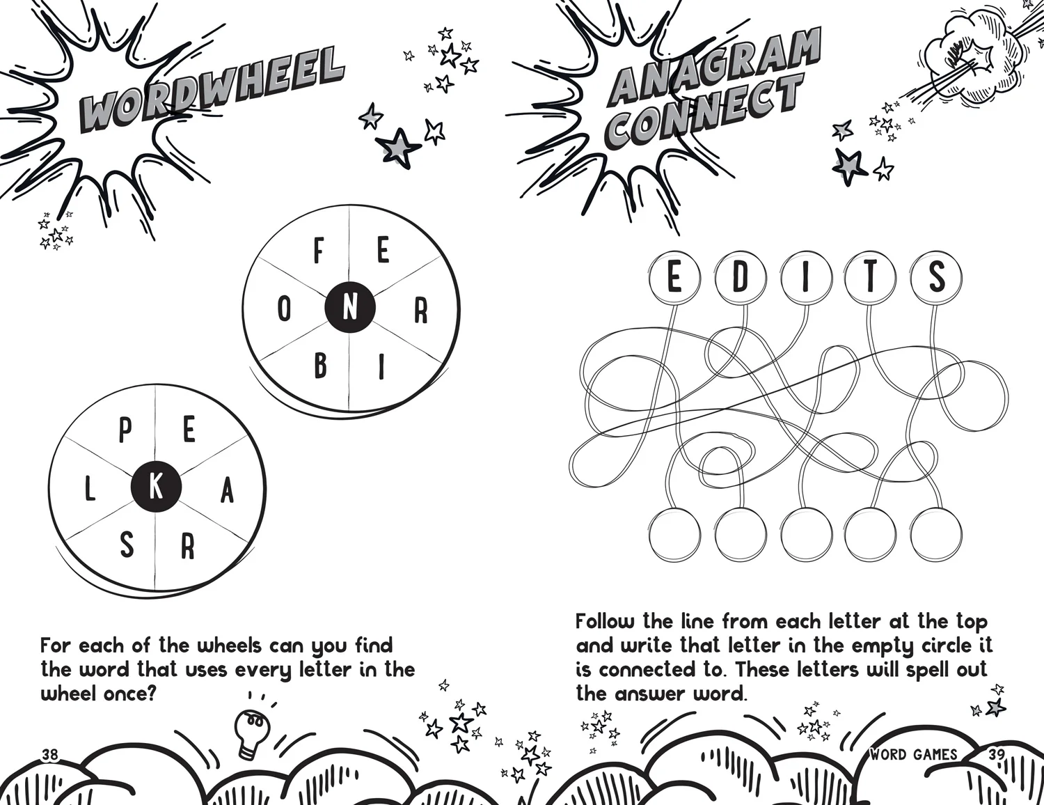 Solve it! - Word games for big thinkers: More than 120 fun puzzles for kids aged 8 and above - Image 3