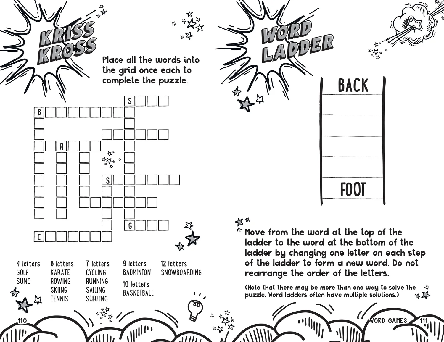 Solve it! - Word games for big thinkers: More than 120 fun puzzles for kids aged 8 and above - Image 5