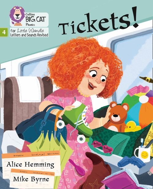Big Cat Phonics for Little Wandle Letters and Sounds Revised - Tickets!: Phase 4 Set 1