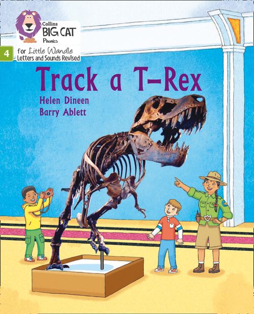 Big Cat Phonics for Little Wandle Letters and Sounds Revised - Track a T-Rex: Phase 4 Set 1