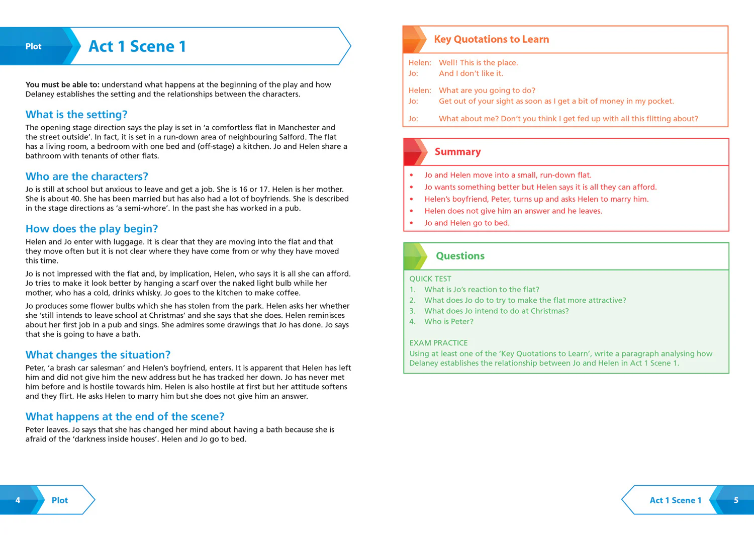 Collins GCSE Grade 9-1 SNAP Revision - A Taste of Honey AQA GCSE 9-1 English Literature Text Guide: Ideal for the 2026 and 2027 exams - Image 3