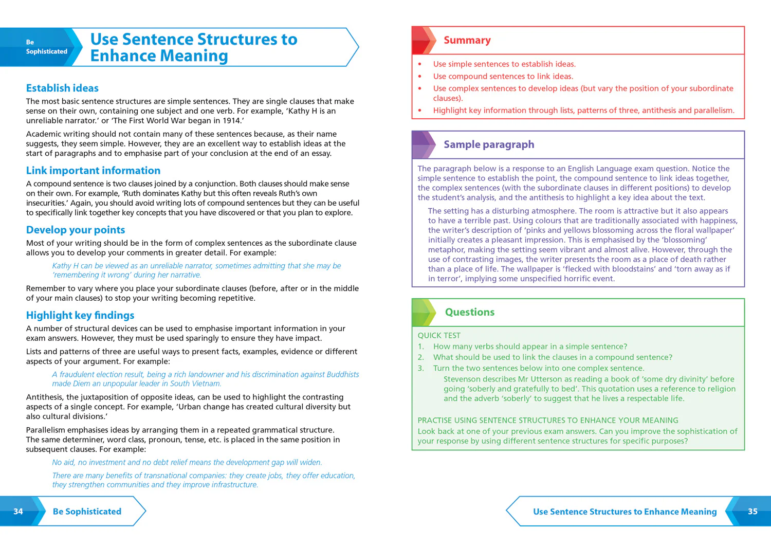 Collins GCSE Grade 9-1 SNAP Revision - GCSE 9-1 Academic Writing Revision Guide: Ideal for the 2026 and 2027 exams - Image 4