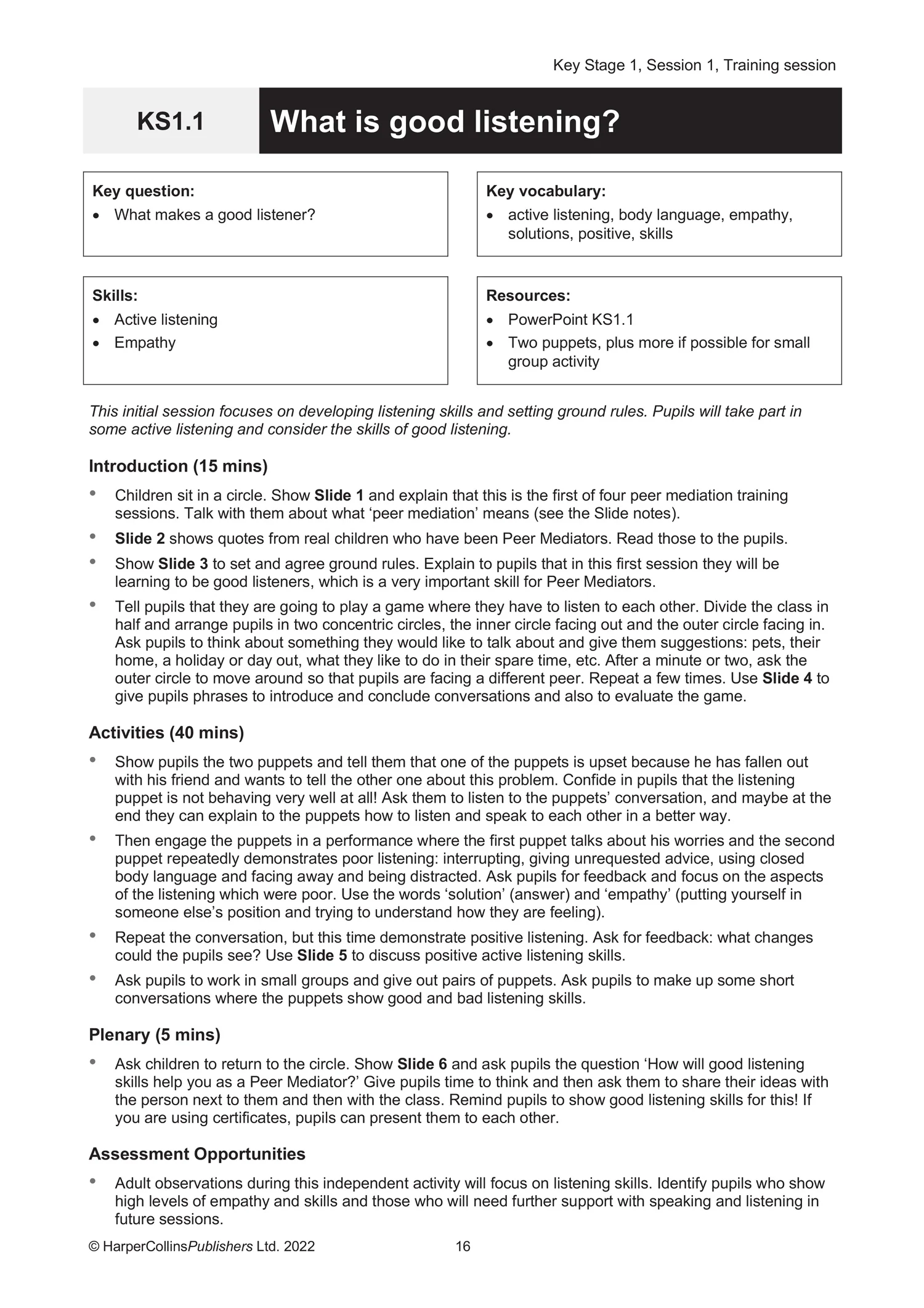 My Life - Peer Mediation Handbook - Image 3