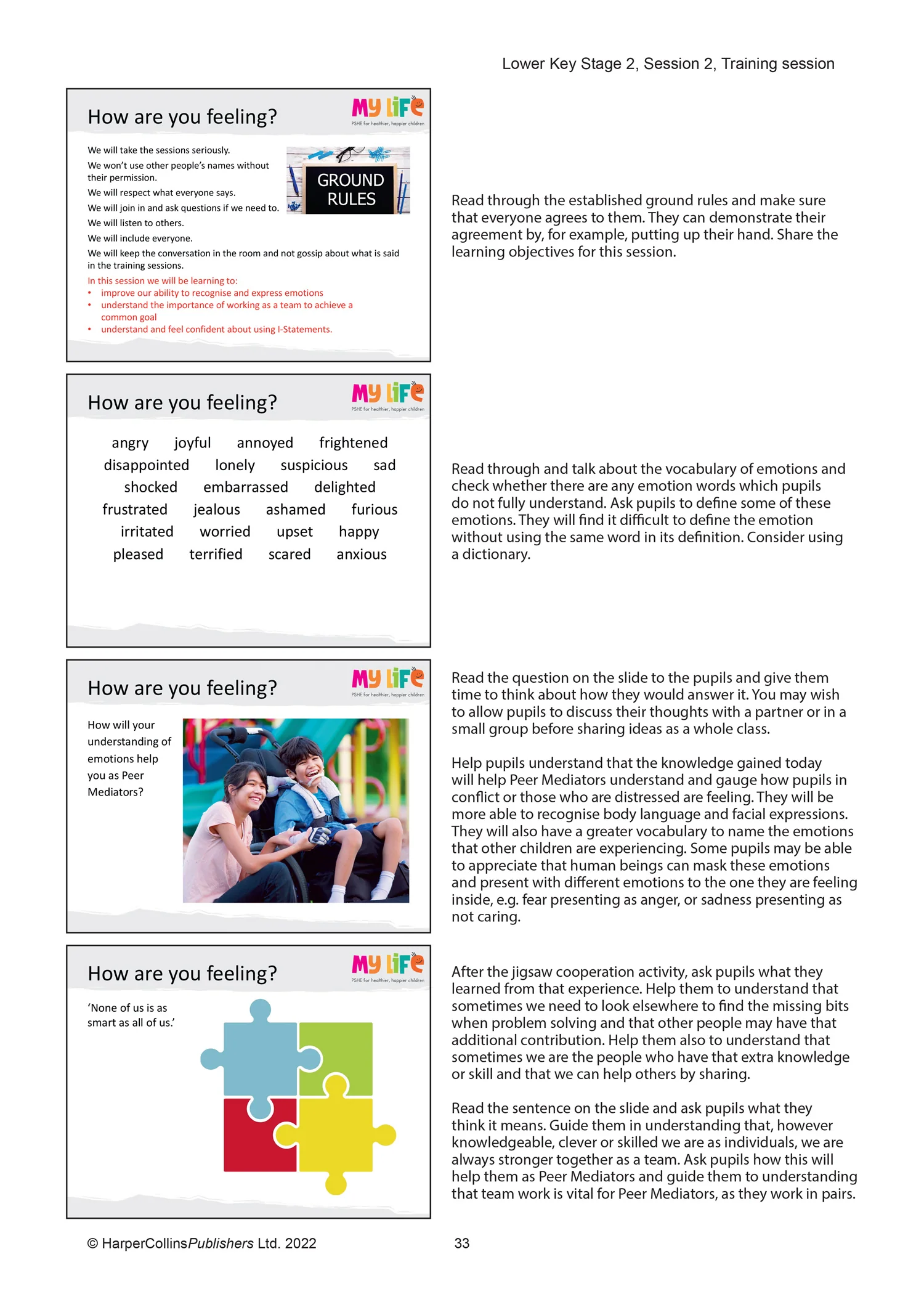 My Life - Peer Mediation Handbook - Image 4