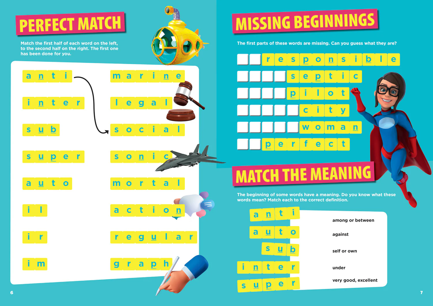 SCRABBLE™ Junior Spelling Activity Book Age 8-9 - Image 3
