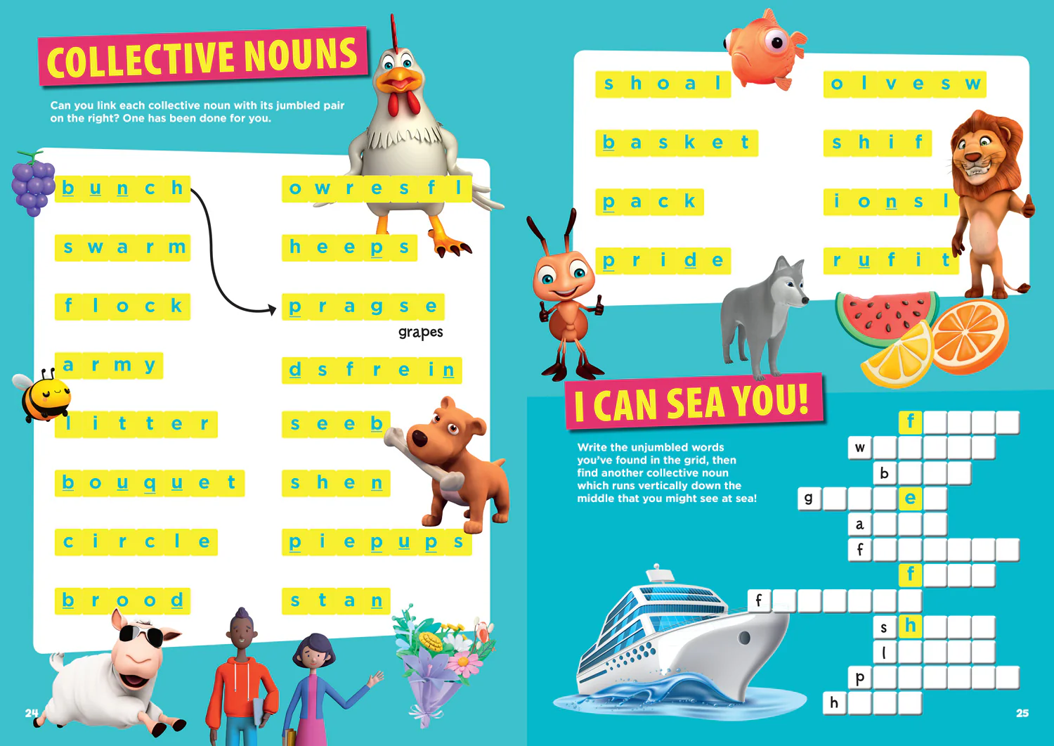 SCRABBLE™ Junior Spelling Activity Book Age 8-9 - Image 4