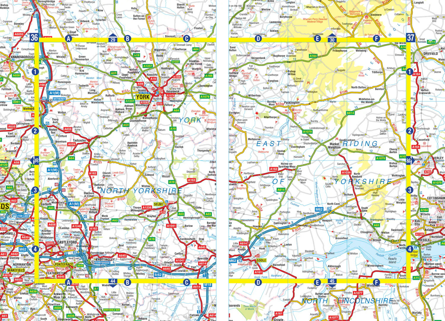 Northern England A-Z Road Atlas: (New Fifth edition) - Image 3