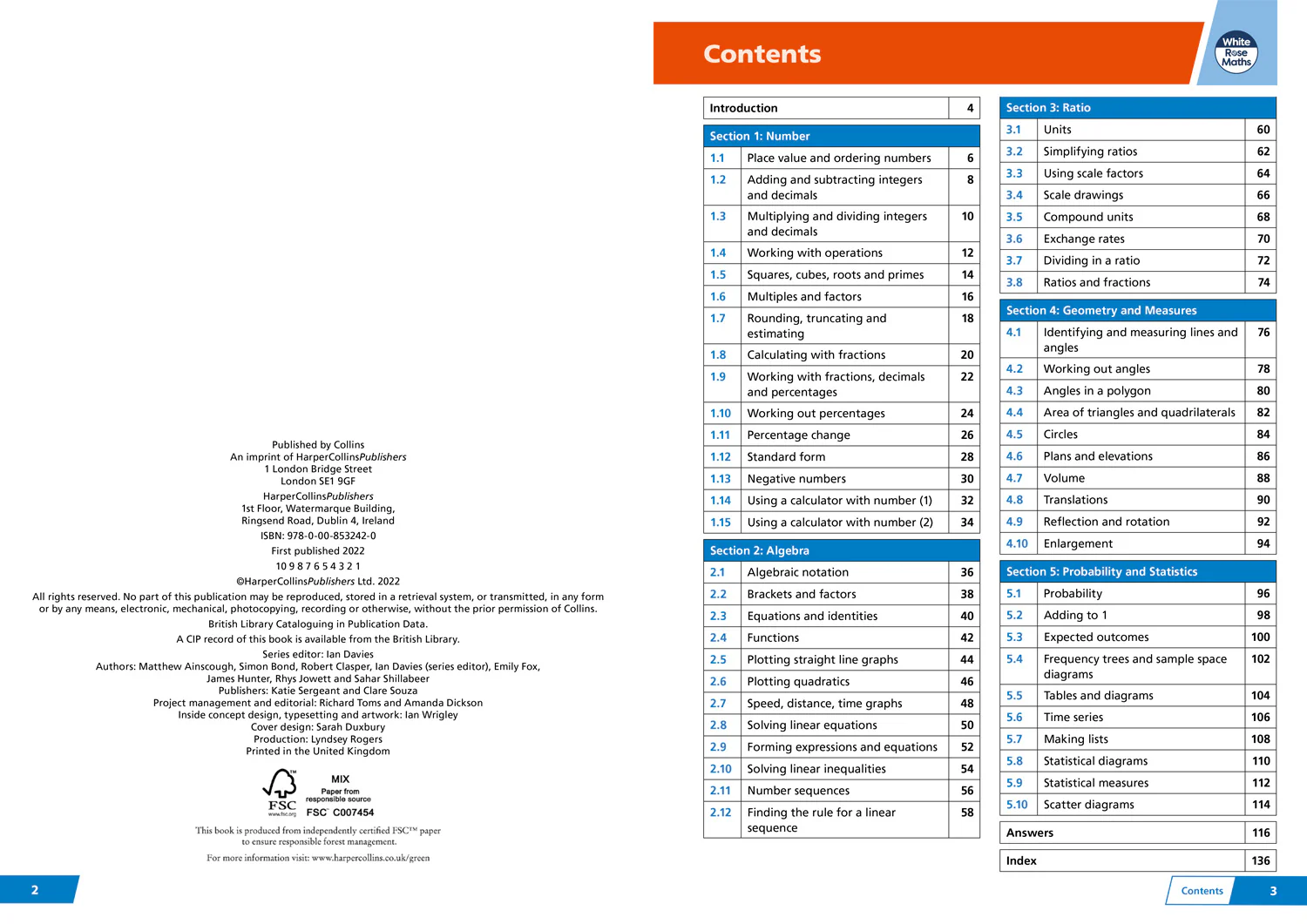 White Rose Maths - AQA GCSE 9-1 Revision Guide: Aiming for Grade 4: Ideal for the 2026 and 2027 exams - Image 2