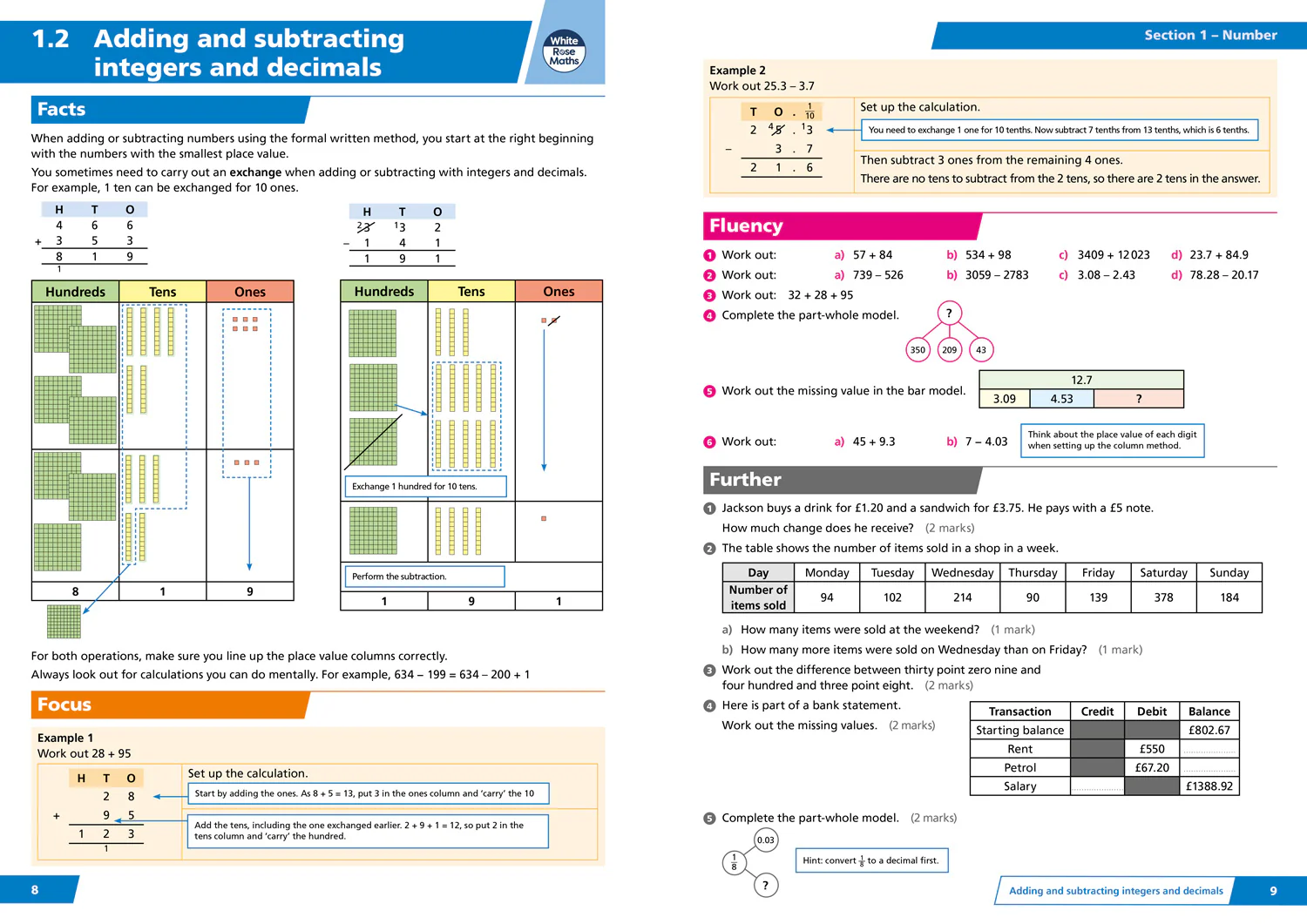 White Rose Maths - AQA GCSE 9-1 Revision Guide: Aiming for Grade 4: Ideal for the 2026 and 2027 exams - Image 3