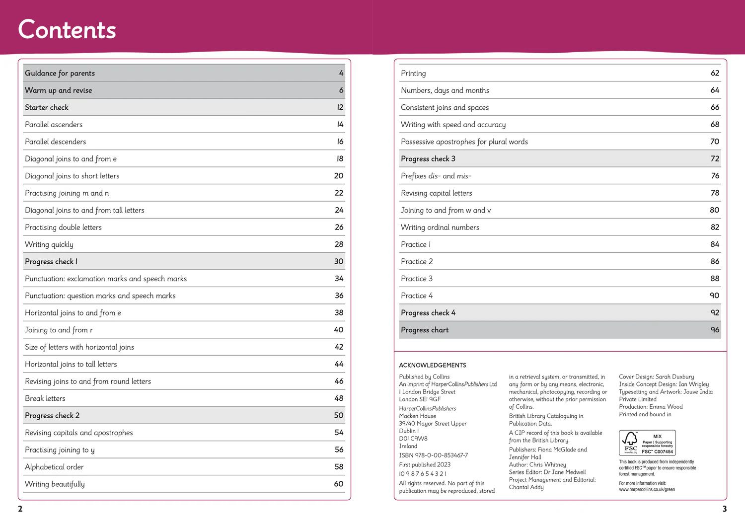 Collins KS2 Practice - Year 4 Handwriting Targeted Practice Workbook: Ideal for use at home - Image 2