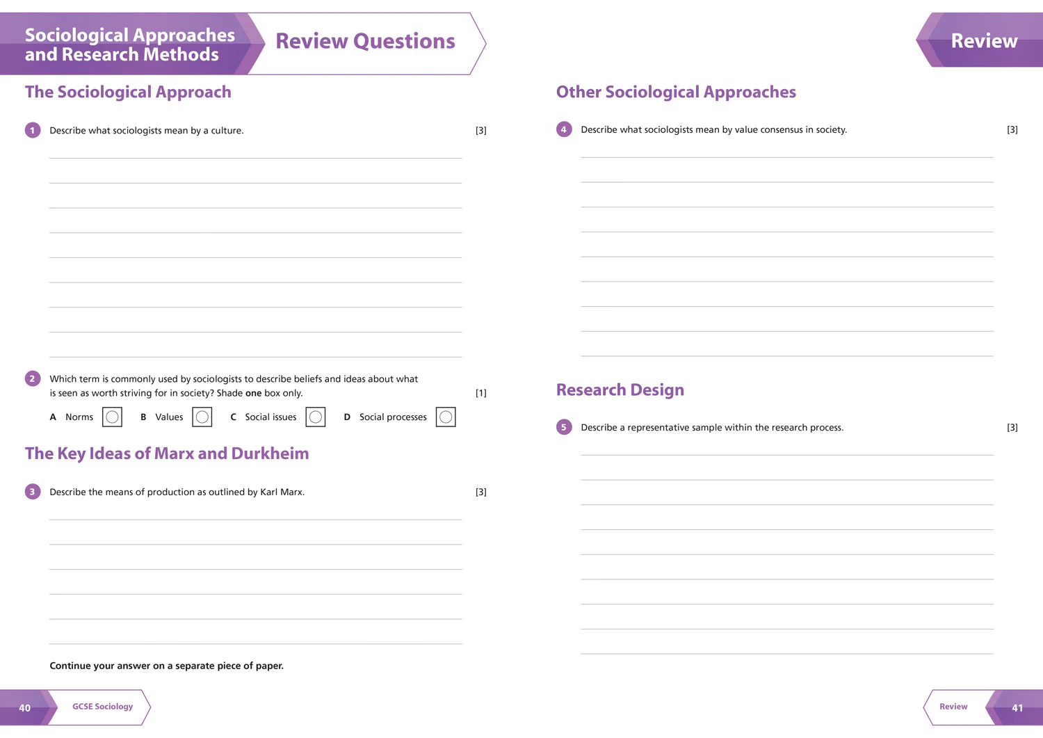 Collins GCSE Grade 9-1 Revision - AQA GCSE 9-1 Sociology All-in-One Complete Revision and Practice: Ideal for the 2026 and 2027 exams includes online edition, quizzes and video solutions (Second edition) - Image 4