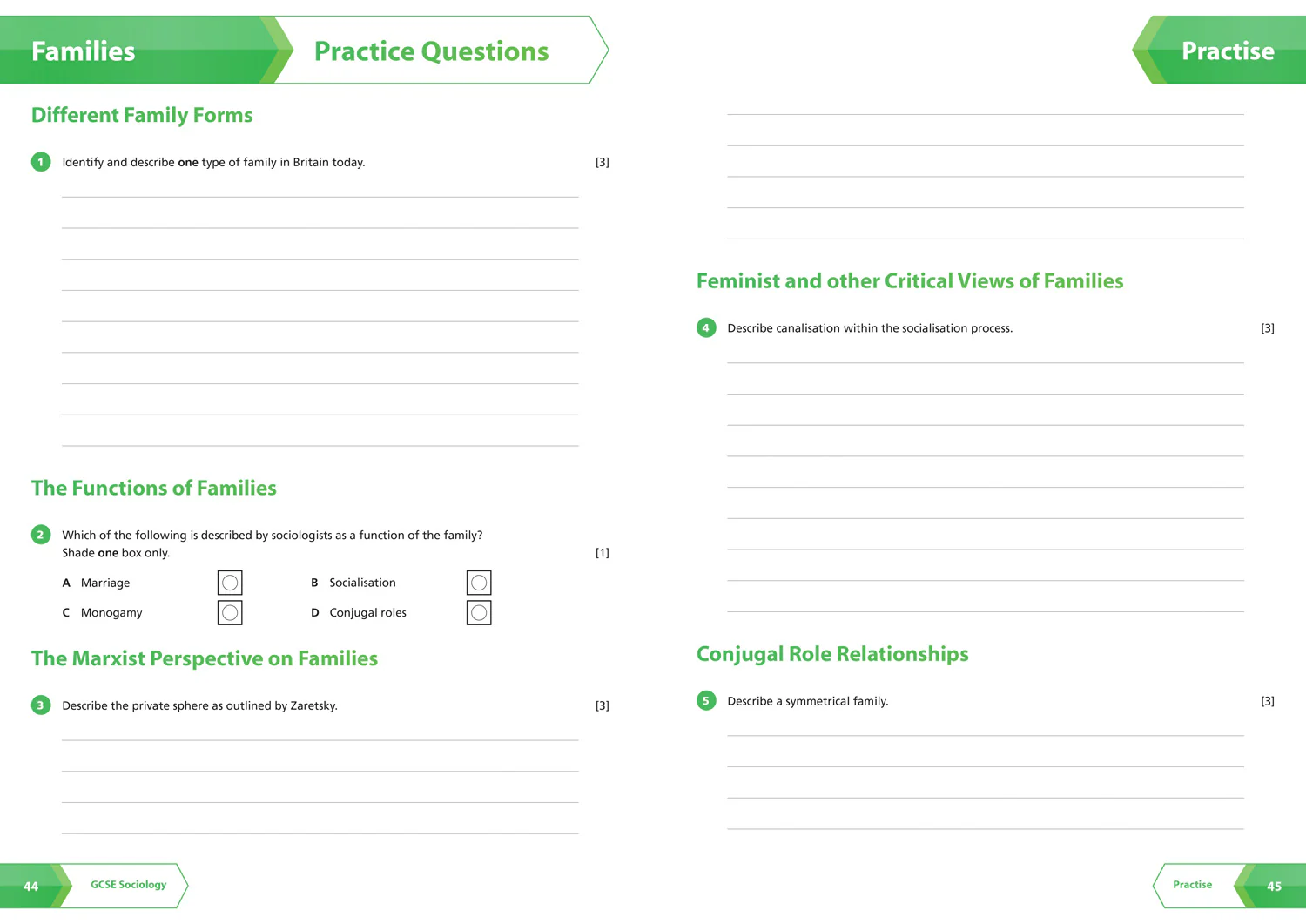 Collins GCSE Grade 9-1 Revision - AQA GCSE 9-1 Sociology All-in-One Complete Revision and Practice: Ideal for the 2026 and 2027 exams includes online edition, quizzes and video solutions (Second edition) - Image 5