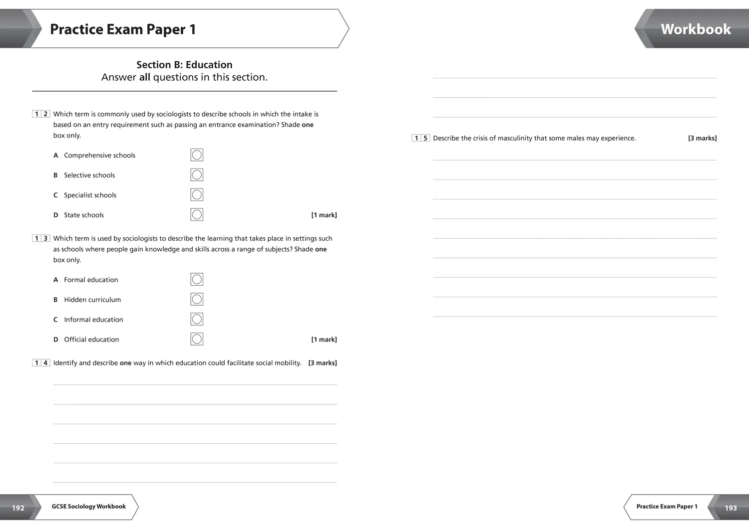 Collins GCSE Grade 9-1 Revision - AQA GCSE 9-1 Sociology All-in-One Complete Revision and Practice: Ideal for the 2026 and 2027 exams includes online edition, quizzes and video solutions (Second edition) - Image 9