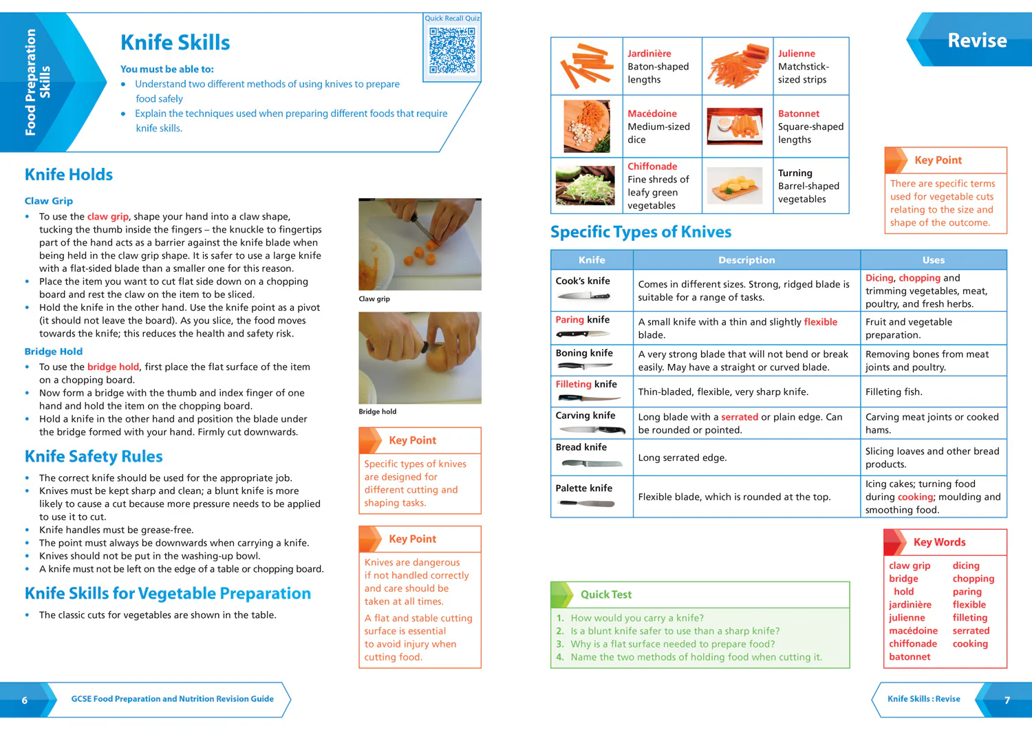 Collins GCSE Grade 9-1 Revision - AQA GCSE 9-1 Food Preparation & Nutrition Complete Revision & Practice: Ideal for the 2026 and 2027 exams includes online edition, quizzes and video solutions (Second edition) - Image 3