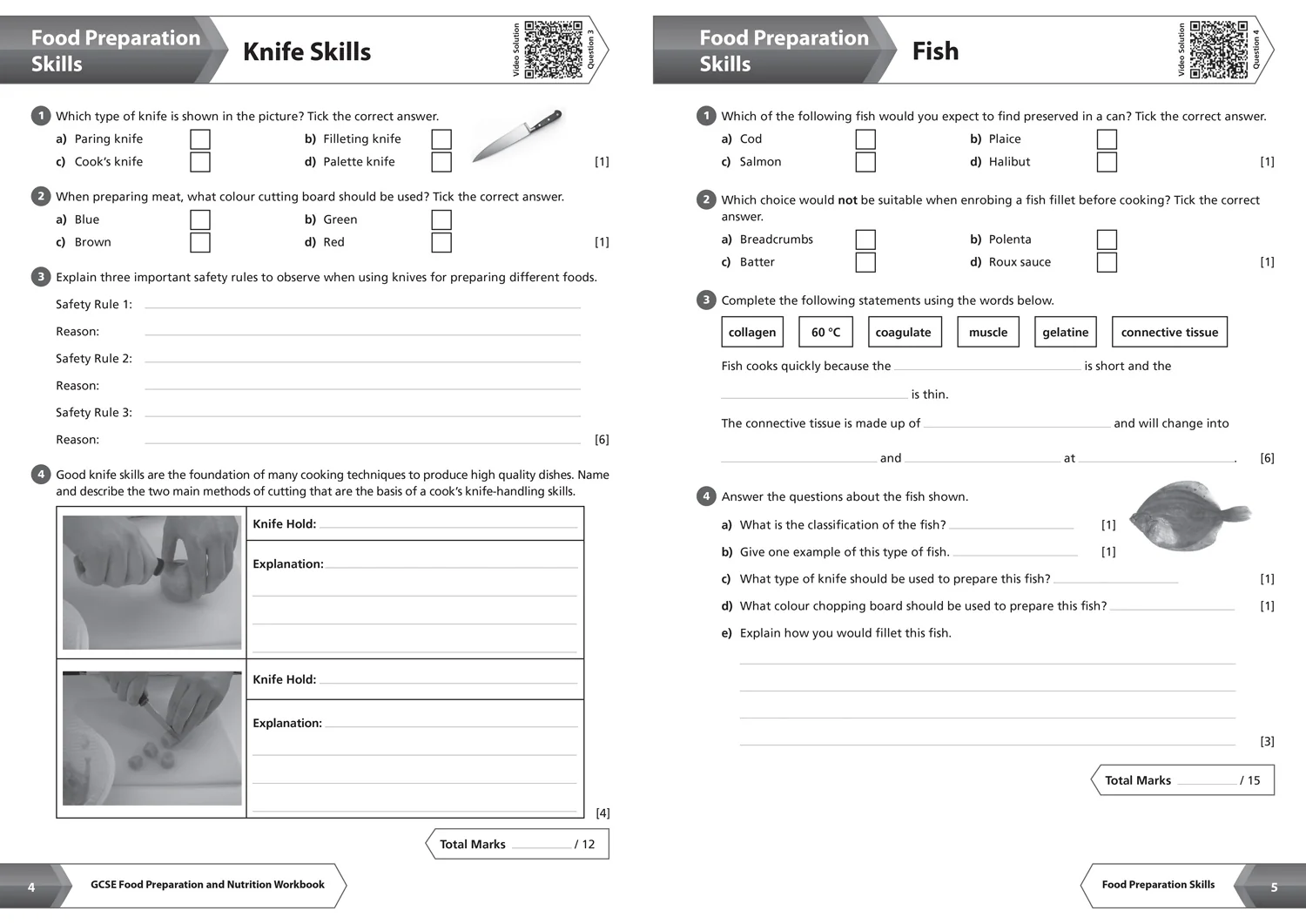 Collins GCSE Grade 9-1 Revision - AQA GCSE 9-1 Food Preparation & Nutrition Workbook: Ideal for the 2026 and 2027 exams (Second edition) - Image 3