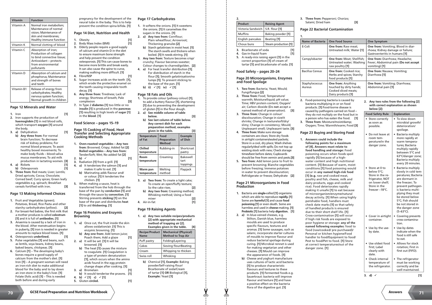 Collins GCSE Grade 9-1 Revision - AQA GCSE 9-1 Food Preparation & Nutrition Workbook: Ideal for the 2026 and 2027 exams (Second edition) - Image 5