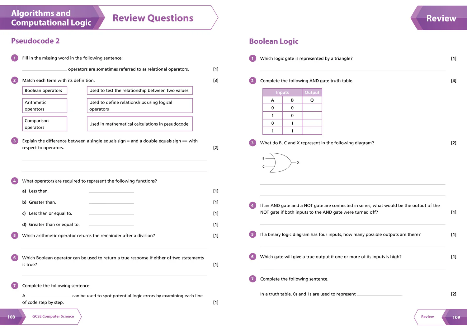 Collins GCSE Grade 9-1 Revision - OCR GCSE 9-1 Computer Science Complete Revision & Practice: Ideal for the 2026 and 2027 exams includes online edition, quizzes and video solutions (Third edition) - Image 4