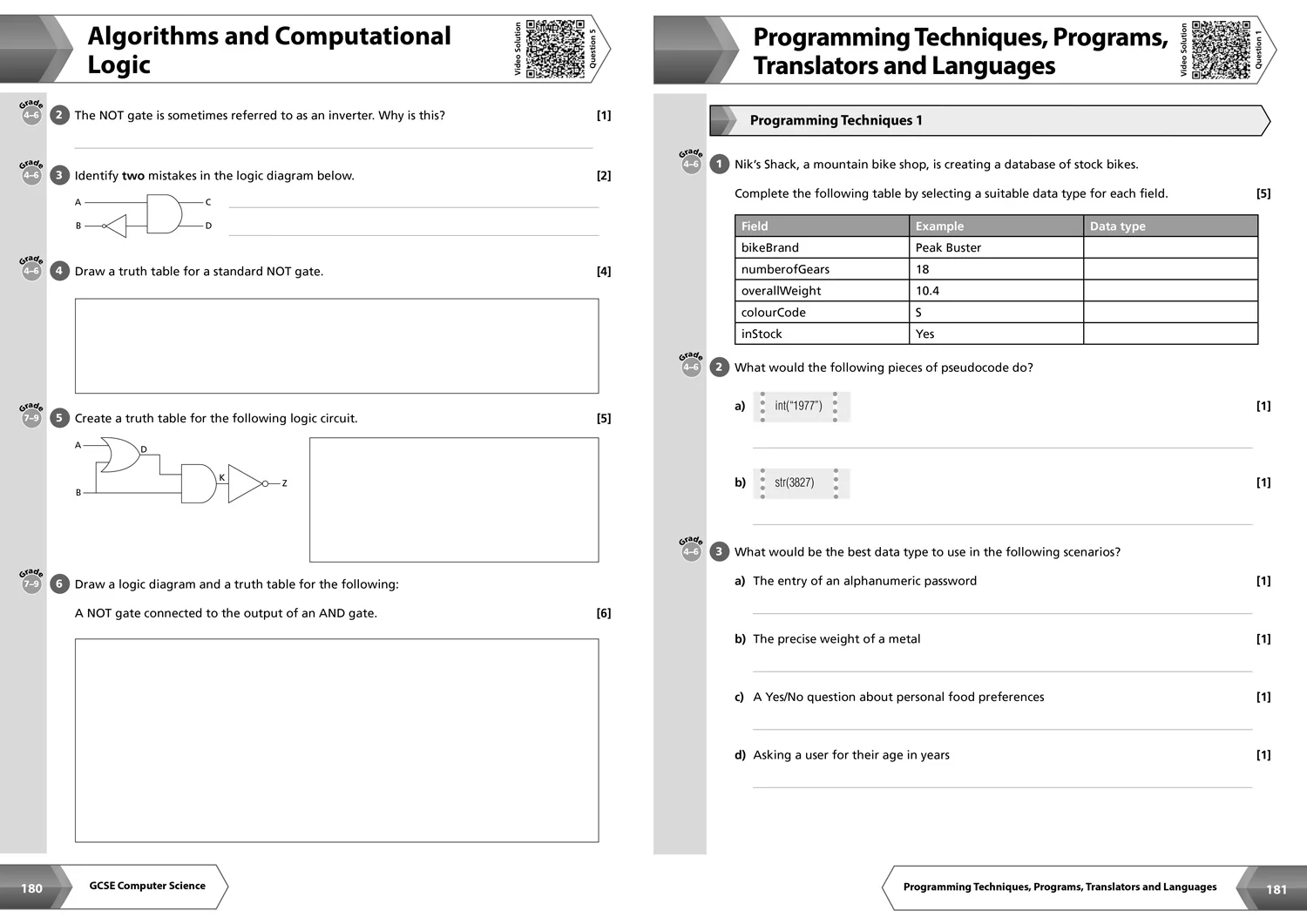 Collins GCSE Grade 9-1 Revision - OCR GCSE 9-1 Computer Science Complete Revision & Practice: Ideal for the 2026 and 2027 exams includes online edition, quizzes and video solutions (Third edition) - Image 7