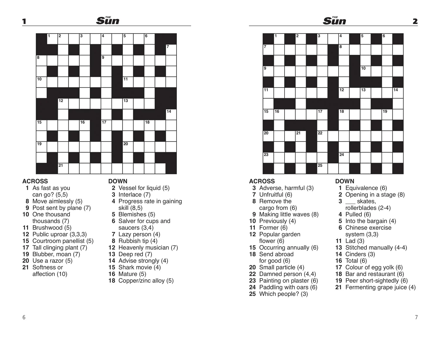 The Sun Puzzle Books - The Sun Quick Crossword Book 10: 250 fun crosswords from Britain’s favourite newspaper - Image 2