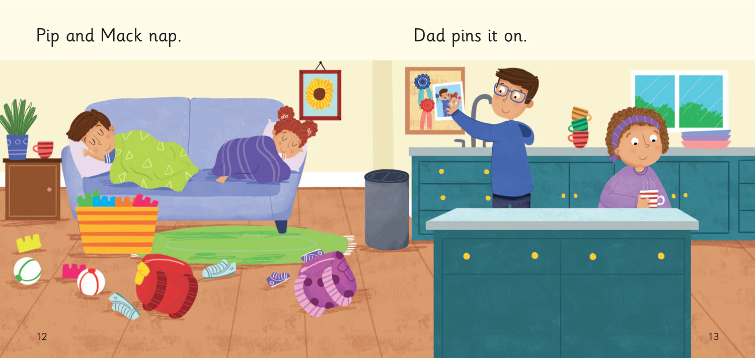 Big Cat Phonics for Little Wandle Letters and Sounds Revised - Mack and Pip: Phase 2 Set 3 - Image 3