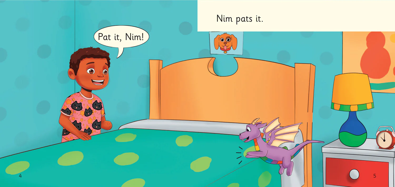 Big Cat Phonics for Little Wandle Letters and Sounds Revised - Dan Pats Nim: Phase 2 Set 2 - Image 3
